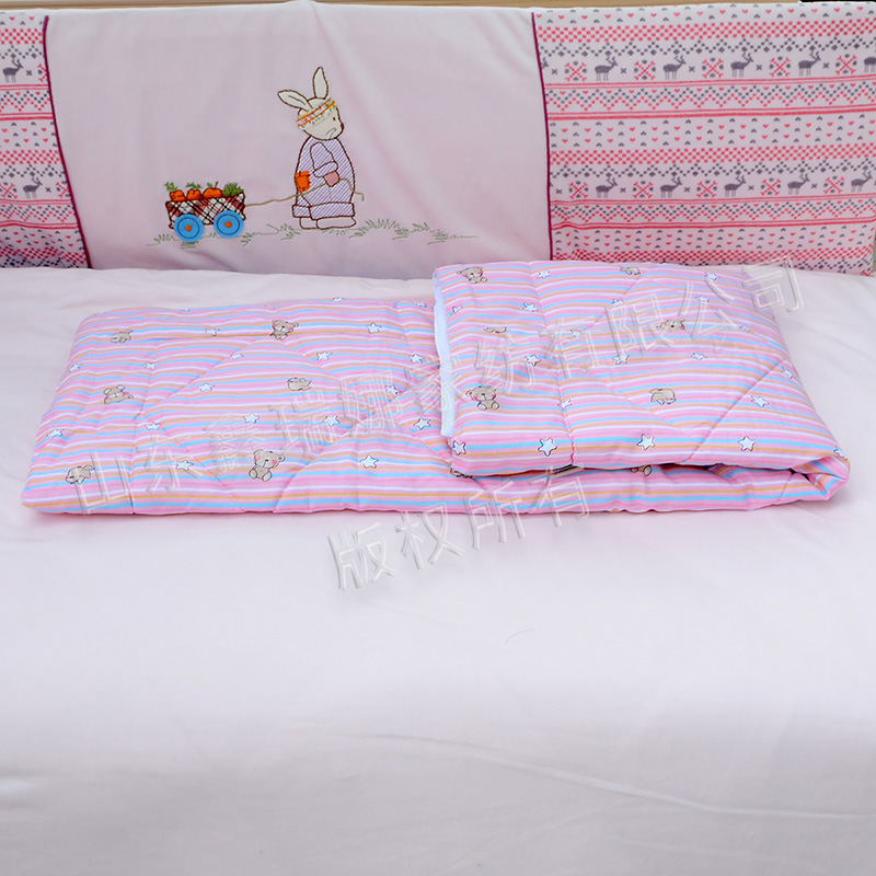 純棉嬰兒抱被（梭織）特寫(xiě)-整體效果1